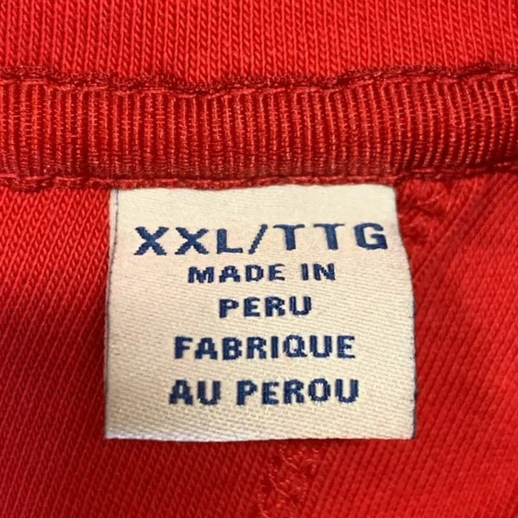 Tommy Bahama Men's Martinique Half Zip Pullover Sweater in Chili Pepper Size XXL - Picture 8 of 12